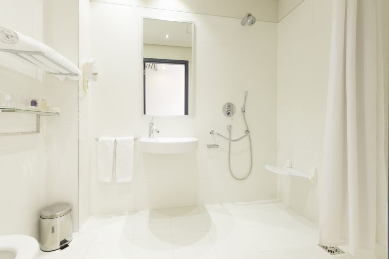 Integrated Seating in Shower Area
